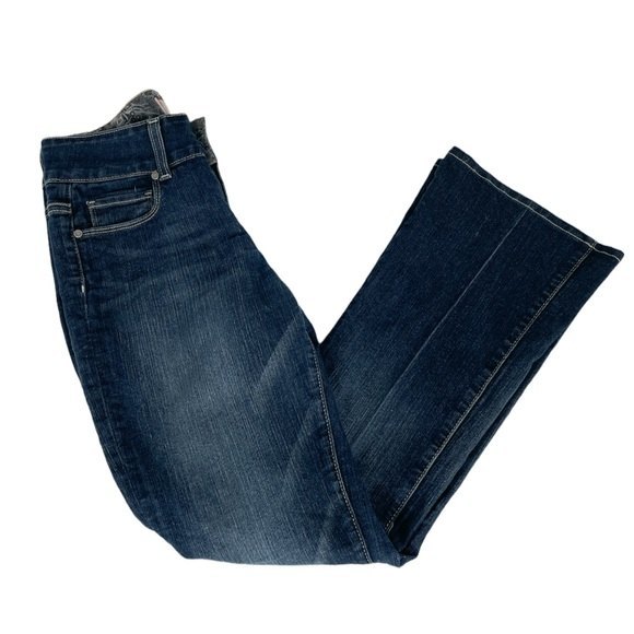 Paige H.H. Boot Cut Jeans Blue Size Petite 26 - Picture 2 of 8